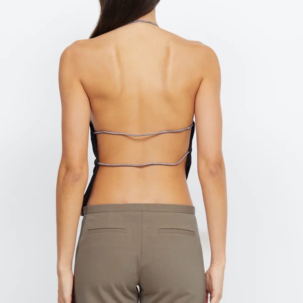 BEC + BRIDGE open back halter top